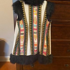 Multicolored vest